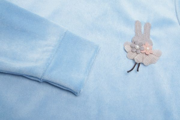 Костюм Roksana для дівчинки р.122 блакитний №0015/50020